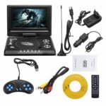 PortaMina 7.8 Inch Portable TV Program Game 270 Degree Rotation Car DVD Player