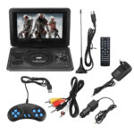 VimaCine Portable 13.9 Inch 3D Car TV HD DVD Player 270 Rotate USB 300 Games with Remote