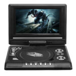 PortaMina 7.8 Inch Portable TV Program Game 270 Degree Rotation Car DVD Player
