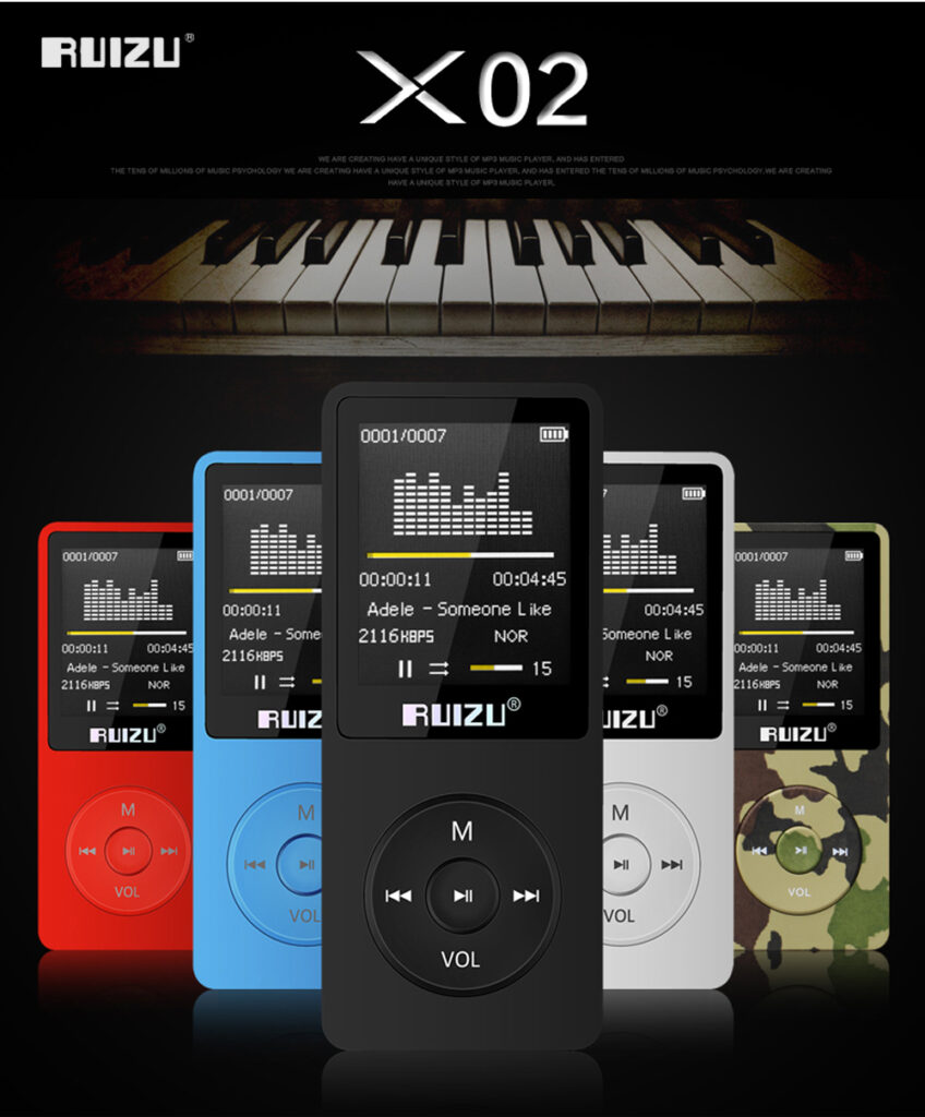 SmartTracks RUIZU X20 Ultra Slim up to 64GB Expandable Memory with Long