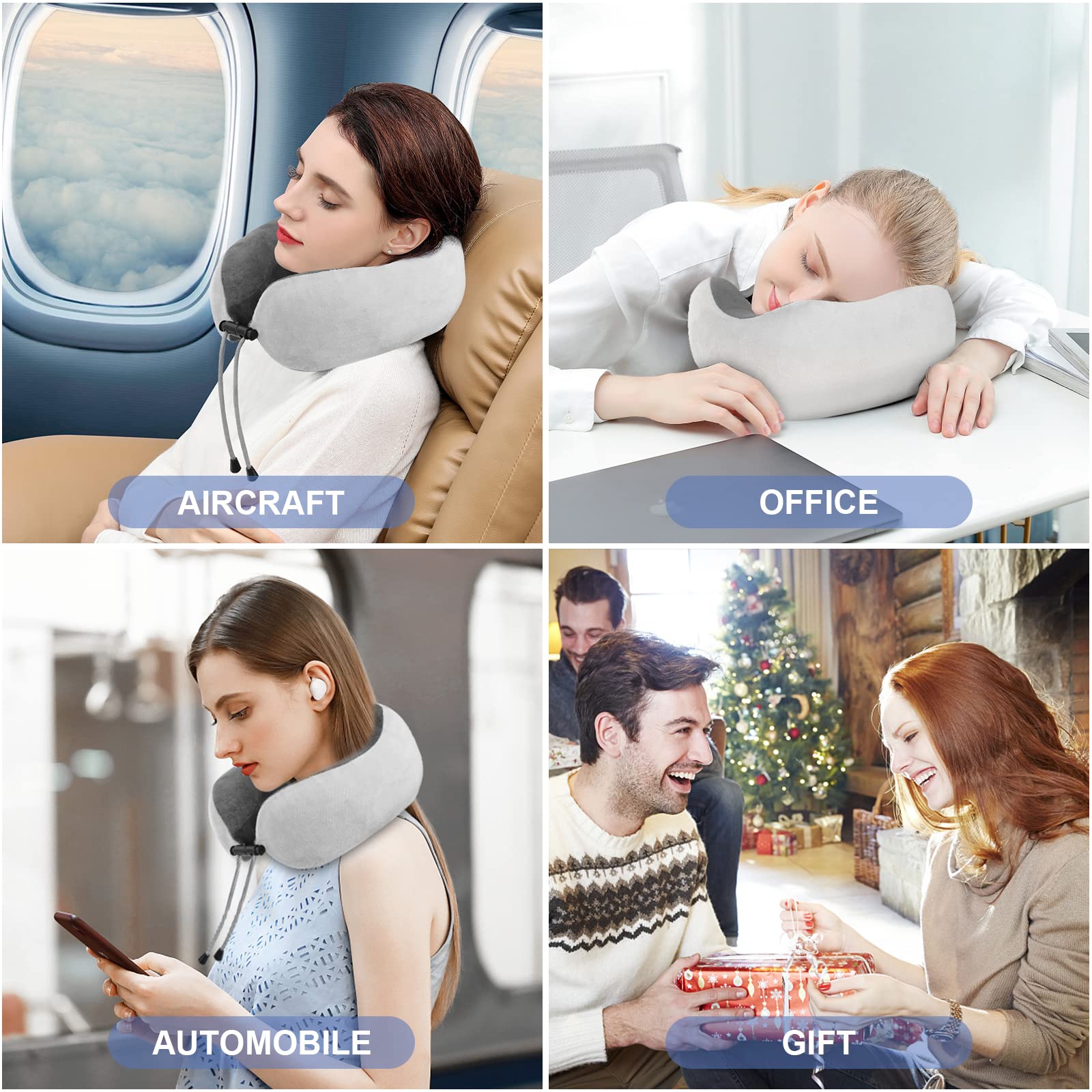 Massage neck outlet pillow