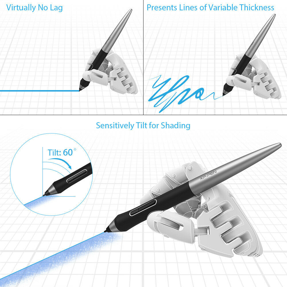 DiodaMax Deco Pro Graphics Drawing Tablet with 11x6 Drawing Pad, 60 ...