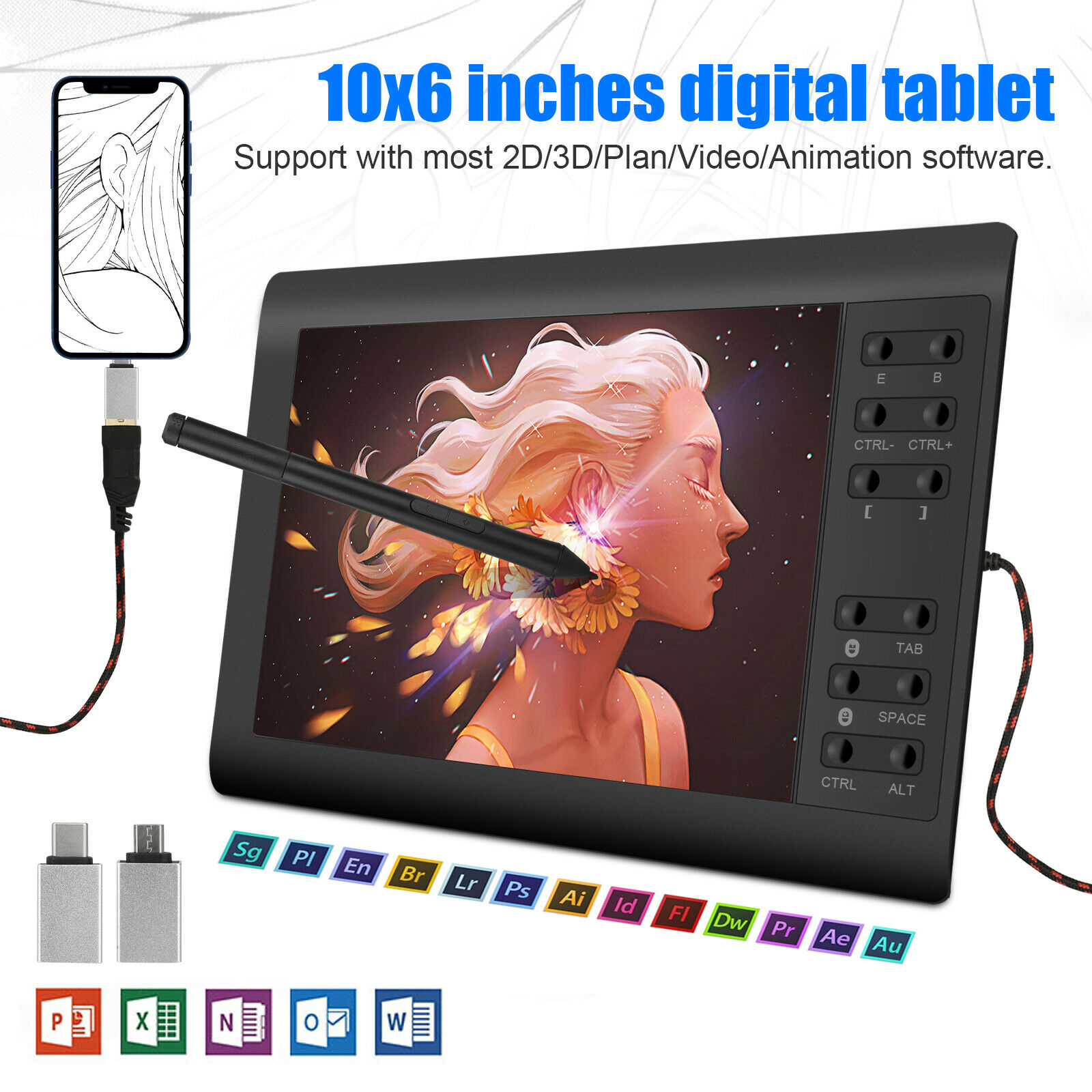 Aggregate 184+ digital sketch tablet latest