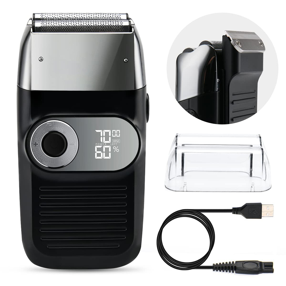 SheenRazor Electric Foil and Bald Shaver for Men 2in1 Double Shaver