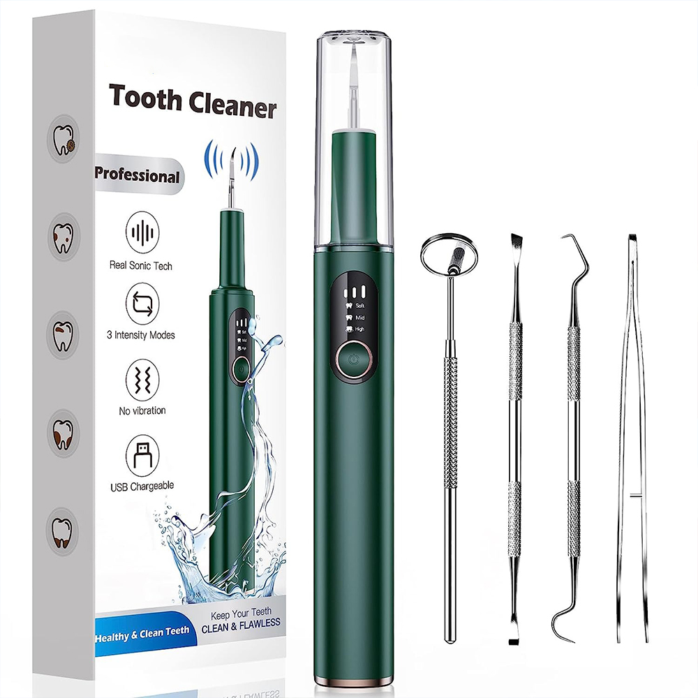 CleanSonic Ultrasonic Teeth Cleaner Effective Plaque and Tartar