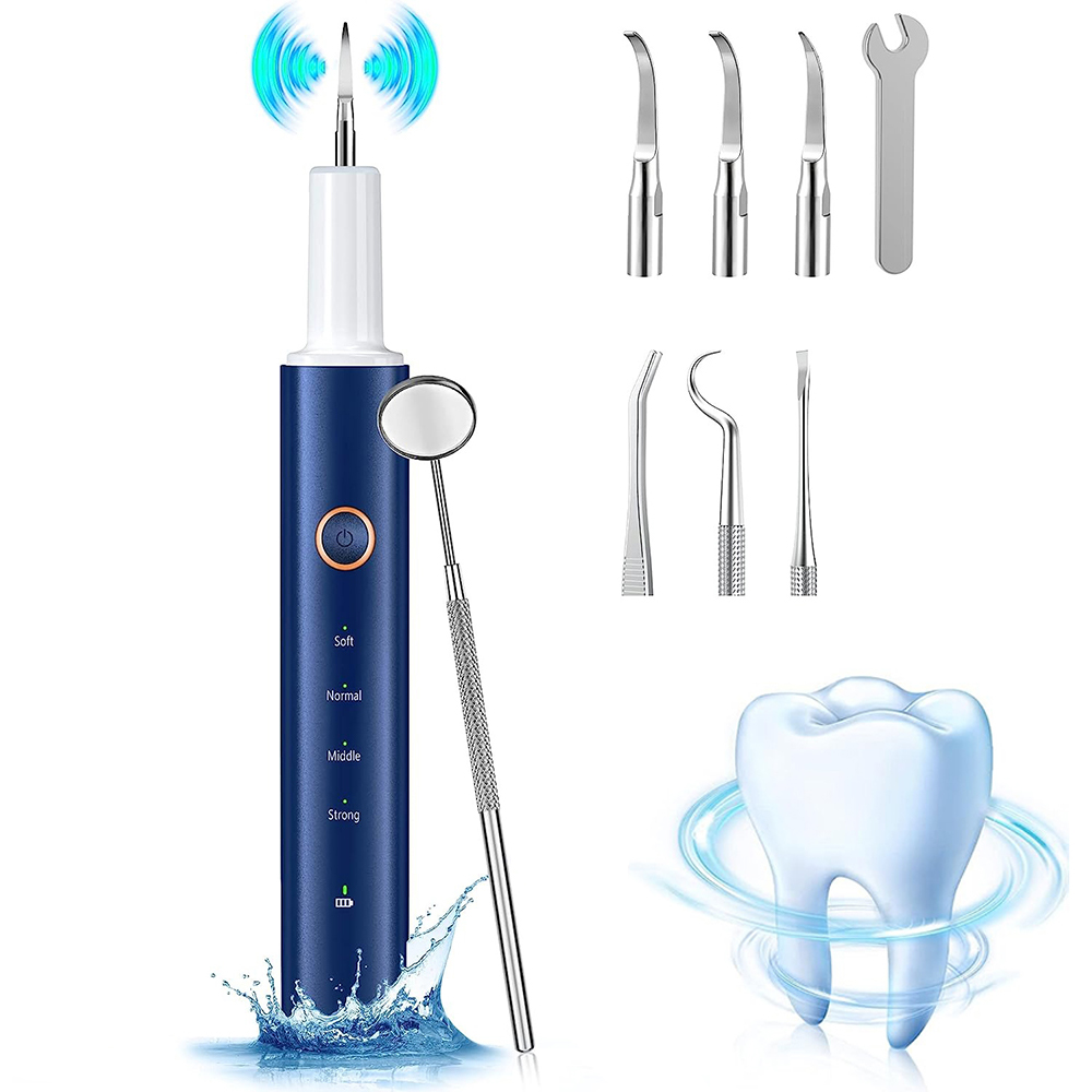 UltraGleam Advanced Ultrasonic Teeth Cleaner, Plaque Remover with LED