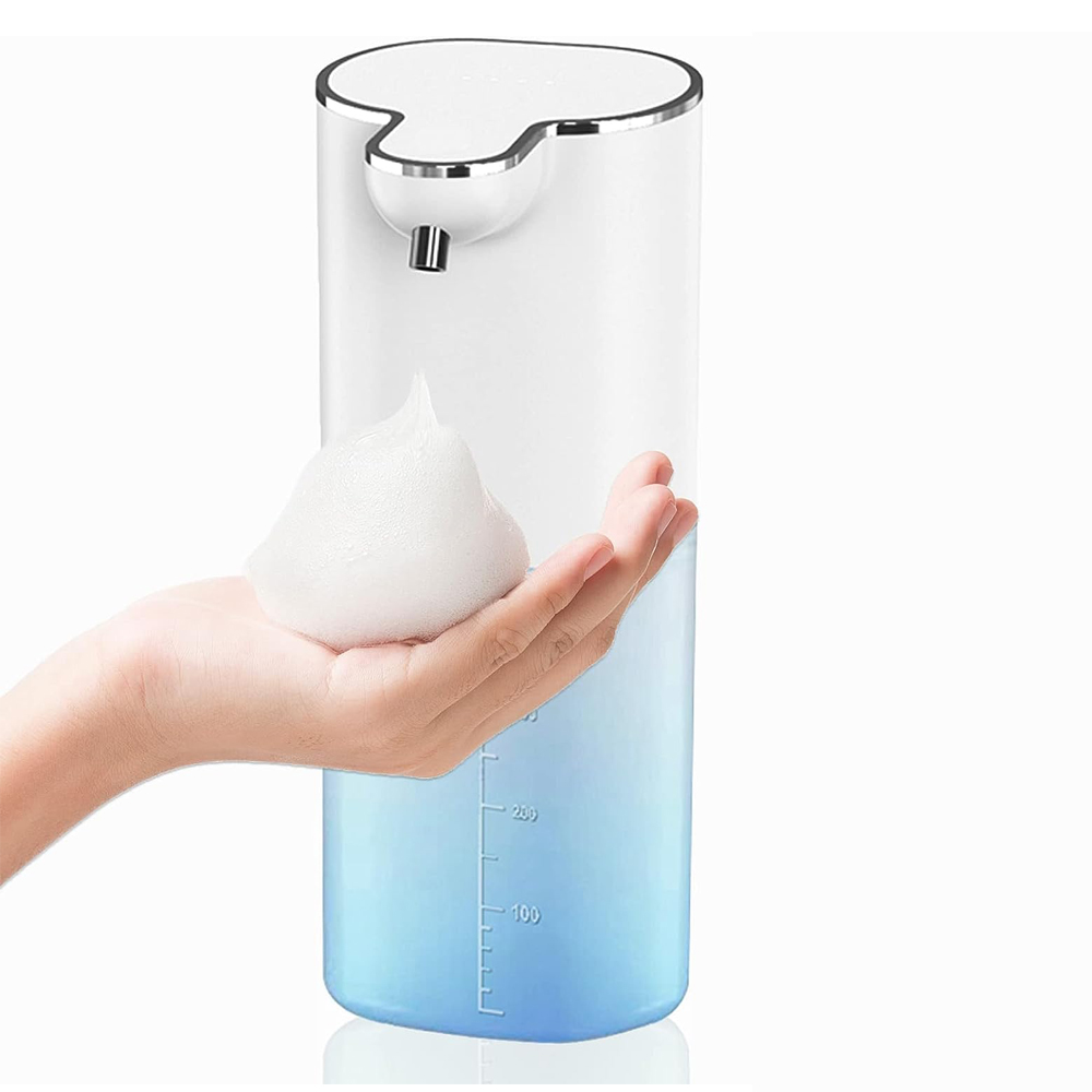 BubbleBliss Automatic Foaming Soap Dispenser Touchless, USB Rechargeable, 4Level Adjustable