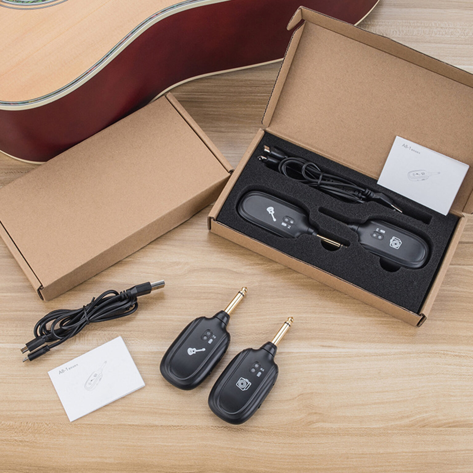 RiffMaster Wireless Guitar Transmitter and Receiver System UltraLow
