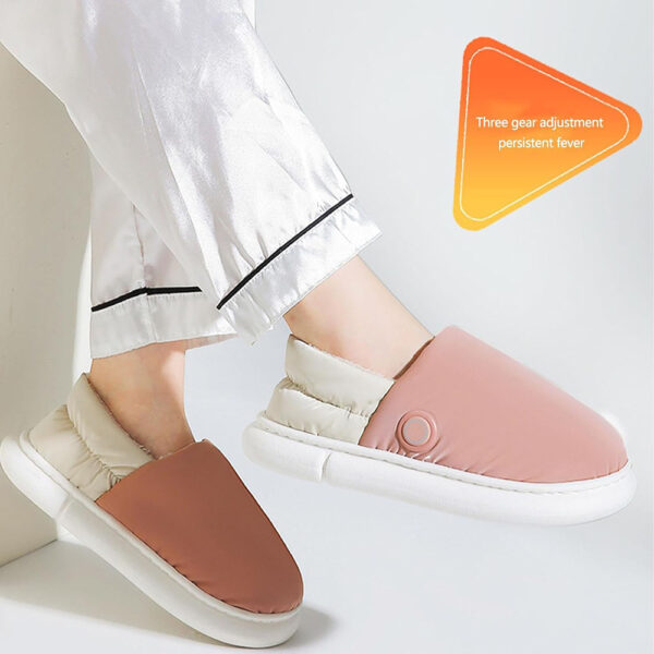 SoleBliss Plush Heated Slippers USB Powered Deep Heat Slippers 