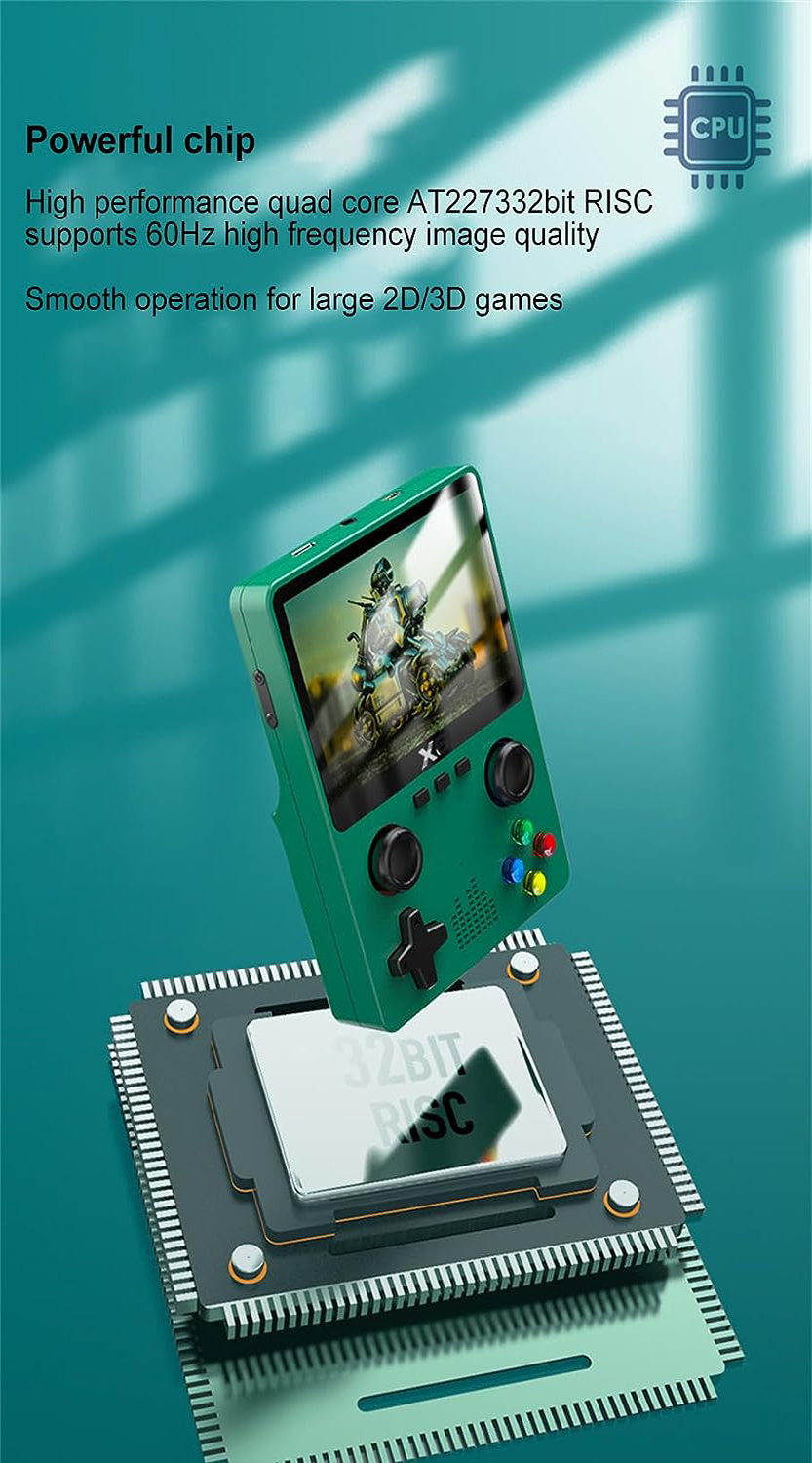GameWave Handheld Emulator: Pocket-Sized Powerhouse ,Gaming Revolution in  Your Hands, Epic Adventures Await - TruTronica