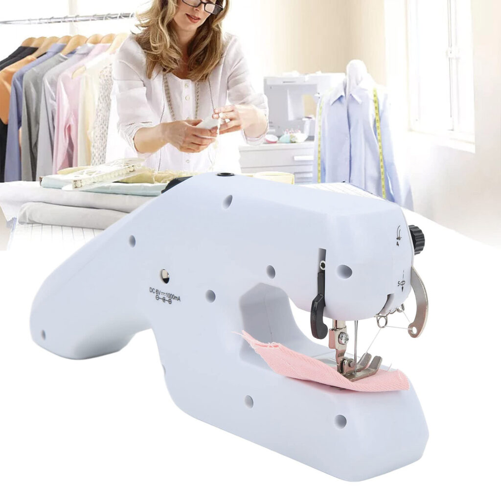 Sewing Machine Tablet QuikStitch Portable Handheld Sewing Machine : Easy to Use, Compact ...