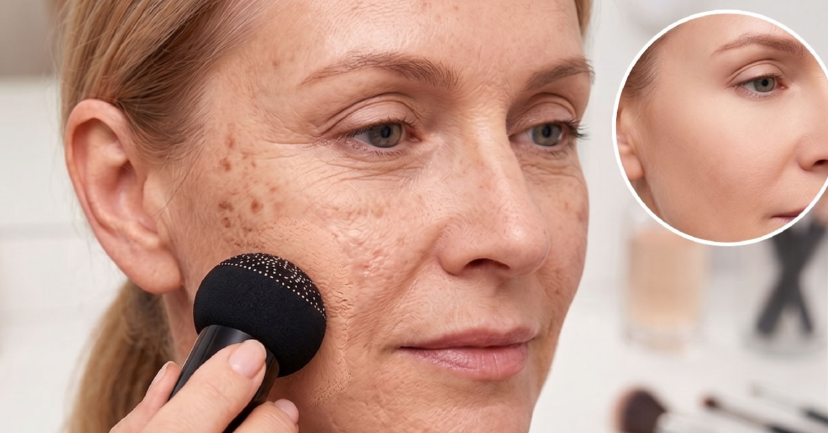 Hides Wrinkles, Scars, and Acne Instantly