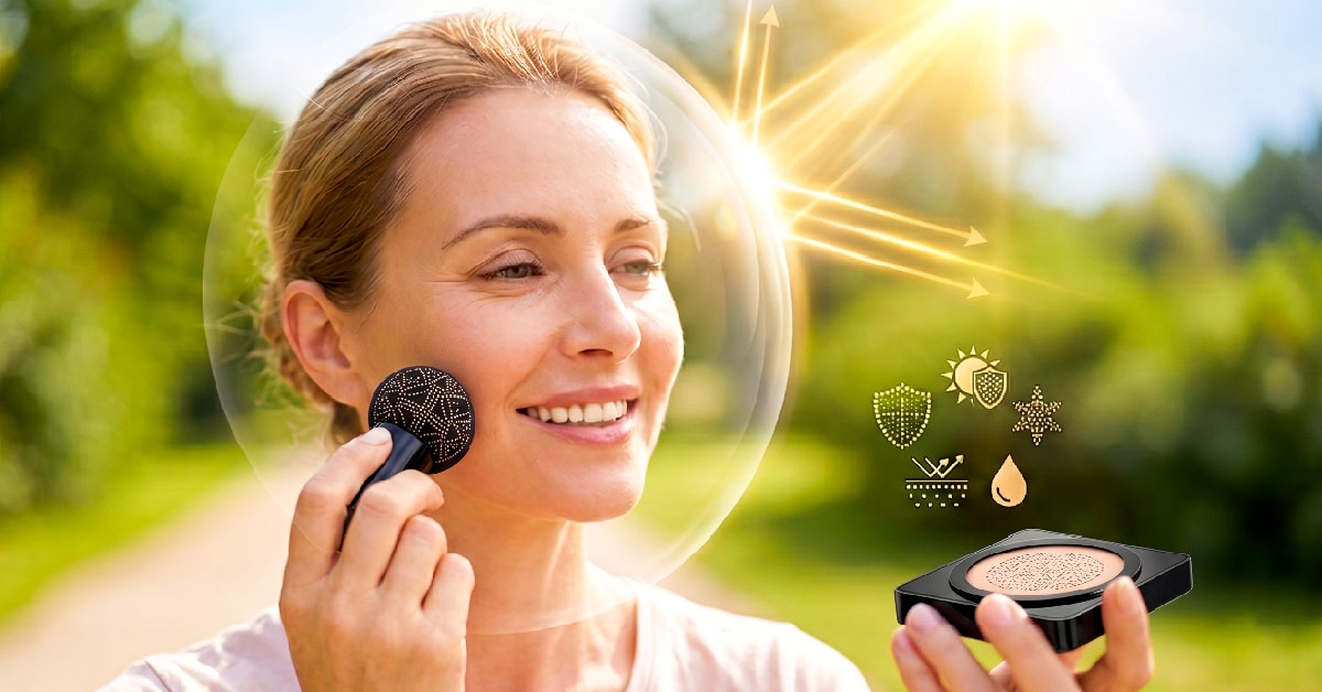 SPF 40 Shields Skin From UV Damage