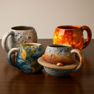 Cosmic Wonder Planetary Mug Collection - Transform Your Daily Coffee Ritual into an Awe-Inspiring Journey Through the Universe