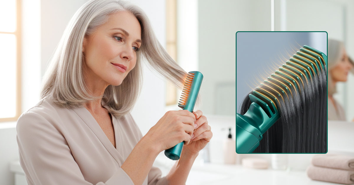 Ceramic Plates Heat Evenly, Protect Hair