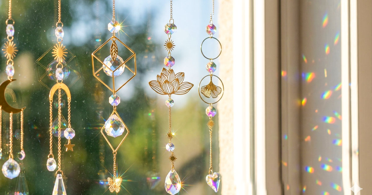 Reflects Stunning Rainbows Across Walls and Ceilings