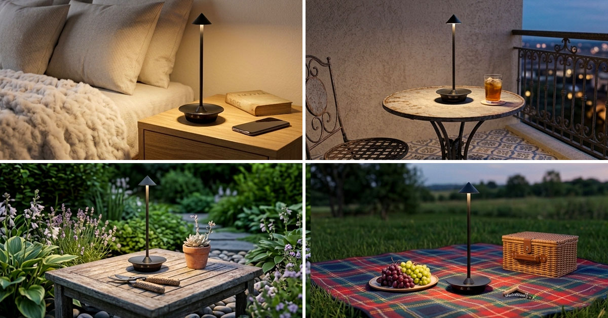 Cordless Freedom Places AuraCone Anywhere You Want