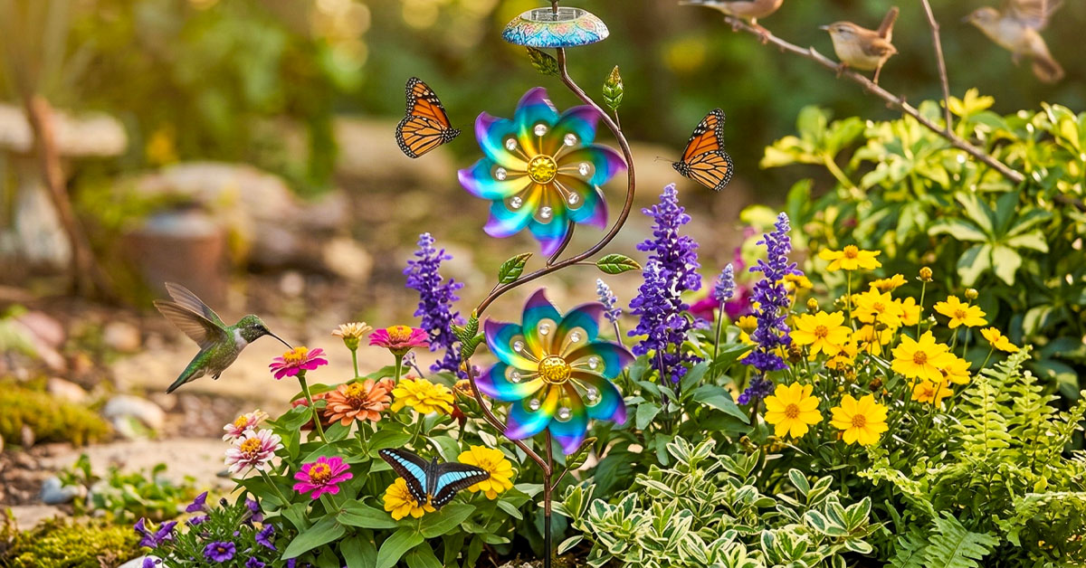 Attracts Birds and Attention to Your Garden Naturally