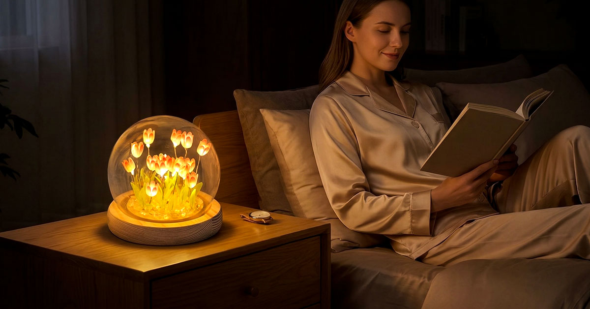 Fills Any Room with Soft, Glare-Free Light