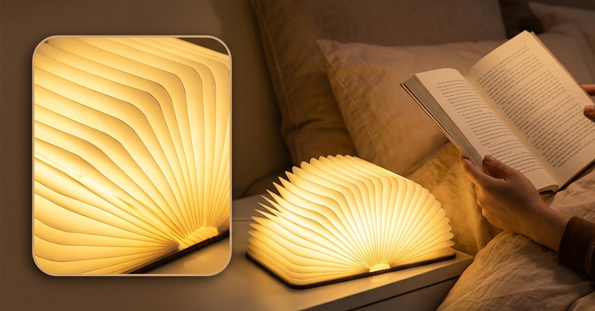 BookBloom protects eyes with flicker-free LED light