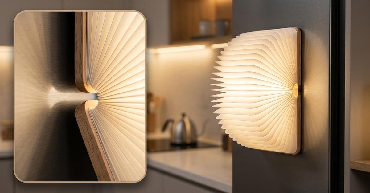 Magnetic design sticks to fridges and walls