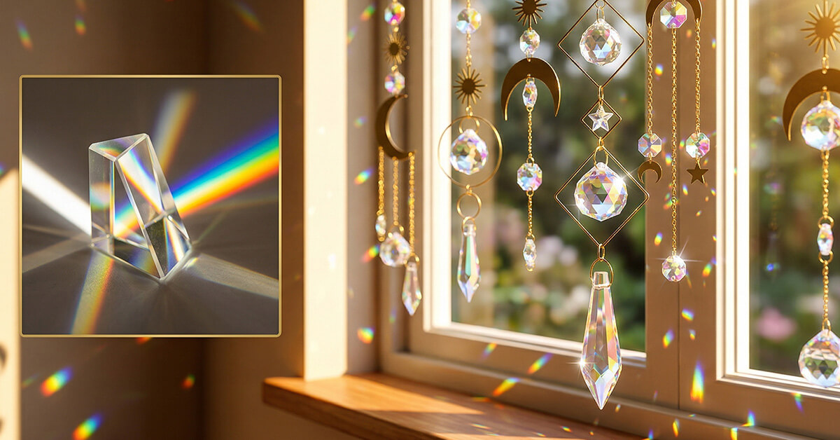 Creates Stunning Rainbow Reflections in Sunlight