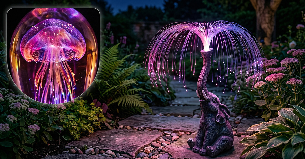 Illuminates Gardens For 6–8 Hours Nightly