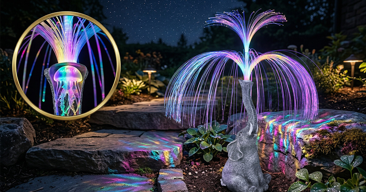 CosmicTusk Adds Colorful Jellyfish Glow Outdoors