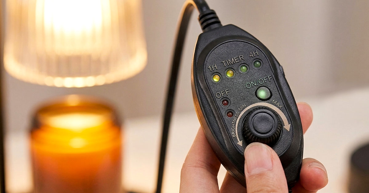 Built-in timer automates your fragrance routine