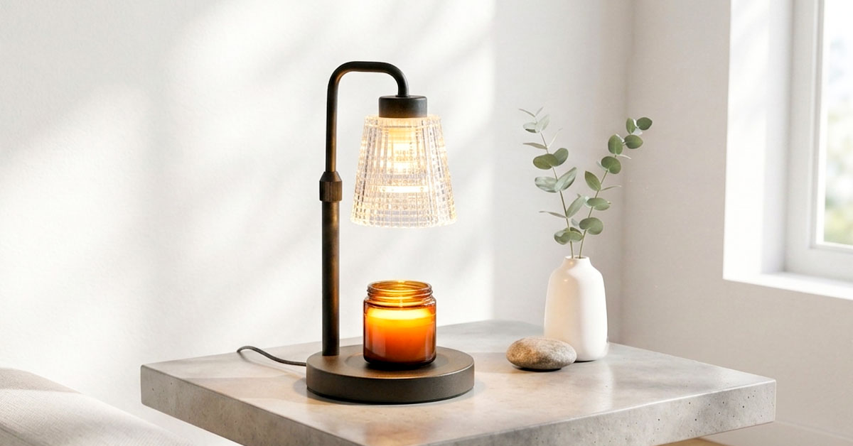 Fills rooms with fragrance — zero smoke or soot