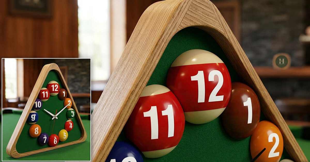 Easy-To-Read Large Billiard Ball Numbers