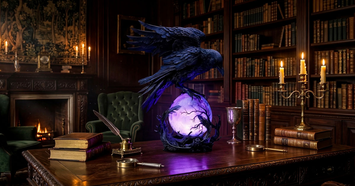 Victorian Gothic Design Works As Dramatic Centerpiece