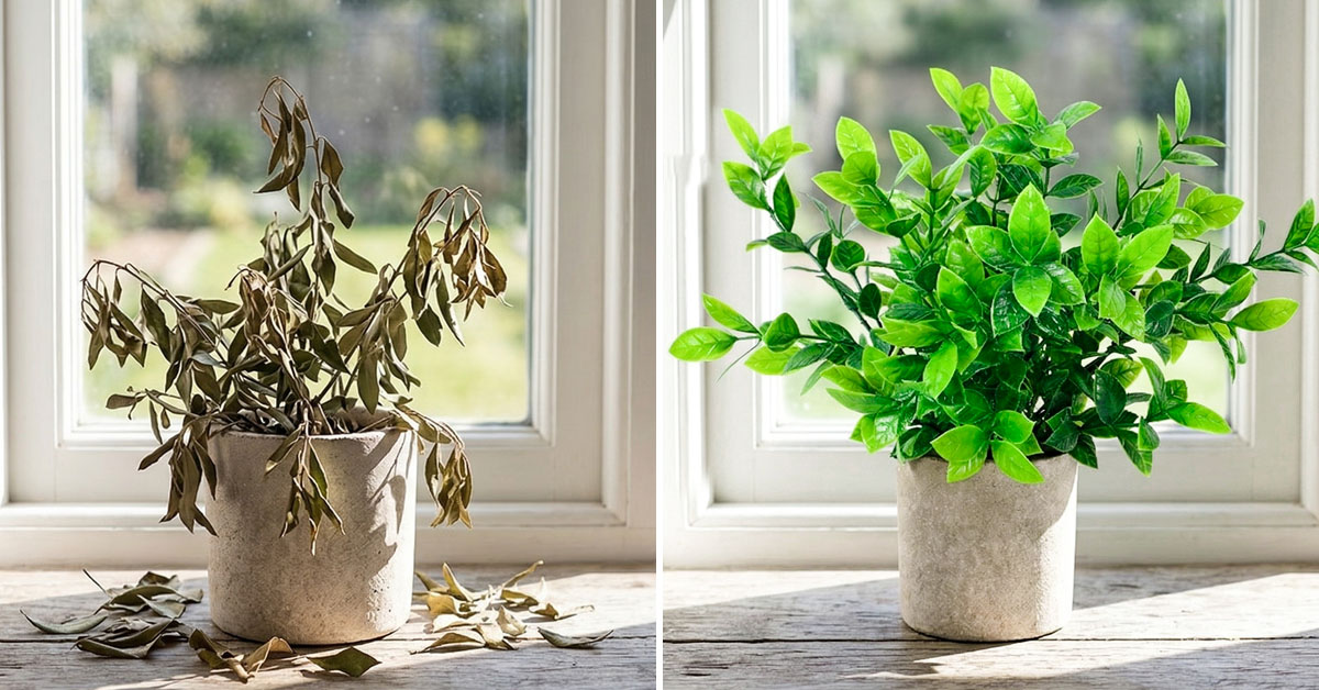 Zero watering, zero wilting — ever