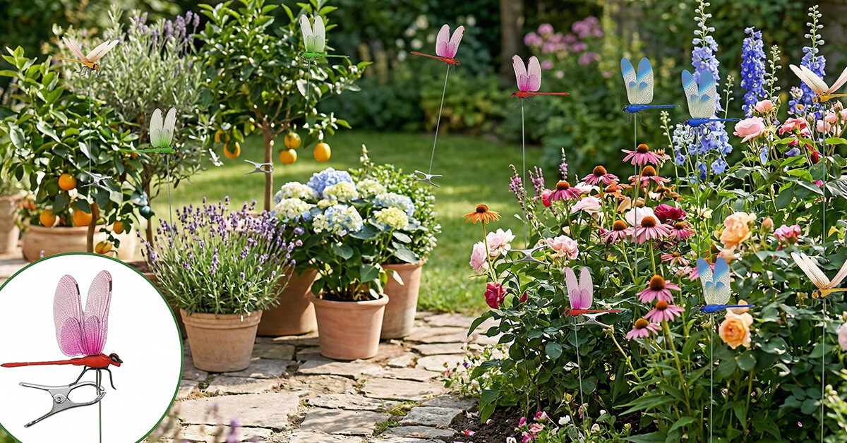 Lifelike Appearance Activates Any Garden Scene Instantly