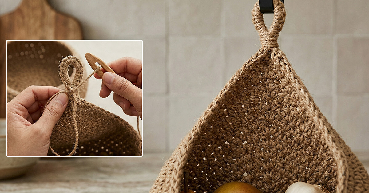 Hand-Woven Jute Craftsmanship Ensures Lasting Durability