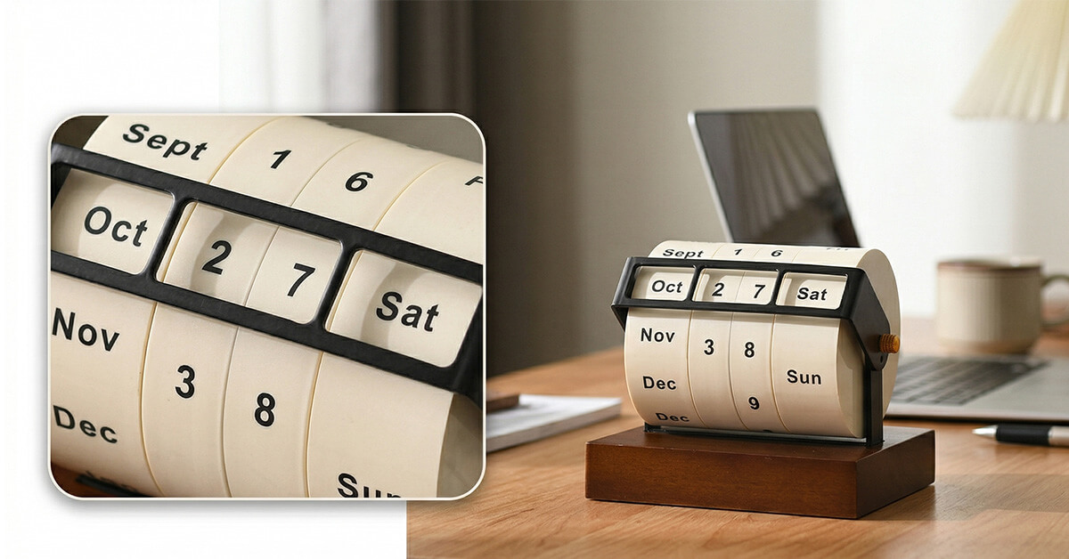 Bold Black Text Ensures Effortless At-a-Glance Readability