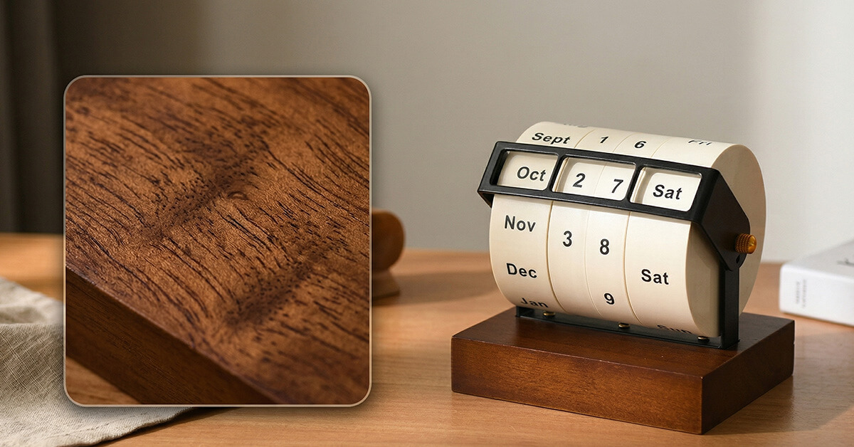 Natural Wood Grain Makes Every EverDate Uniquely Yours