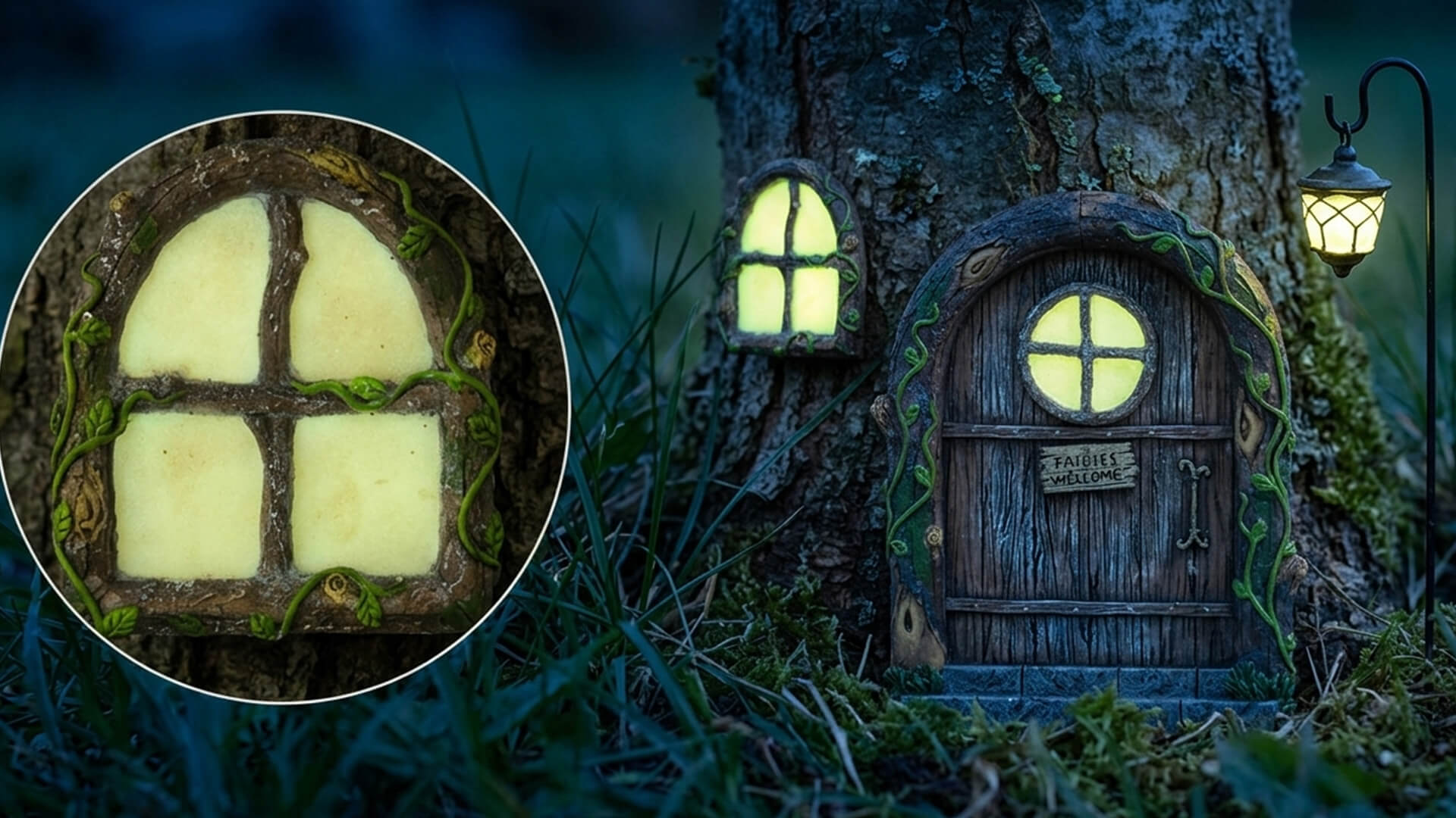 Glow-in-the-Dark Windows Light Up Nightly