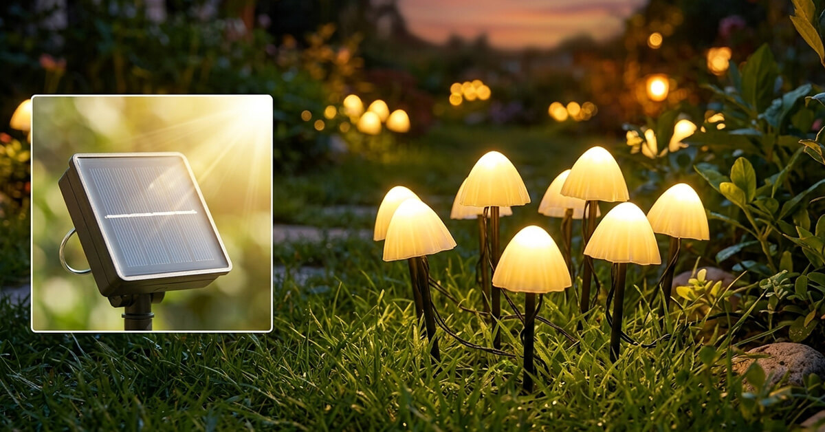 Runs 8—10 Hours Nightly on Stored Solar Energy