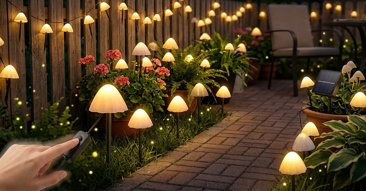 Choose From 8 Dazzling Lighting Modes Instantly