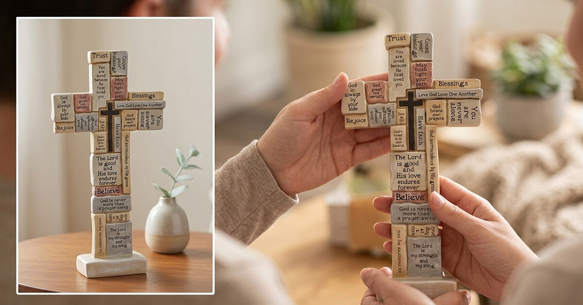 FaithWord Cross — Gift Faith to Someone Special