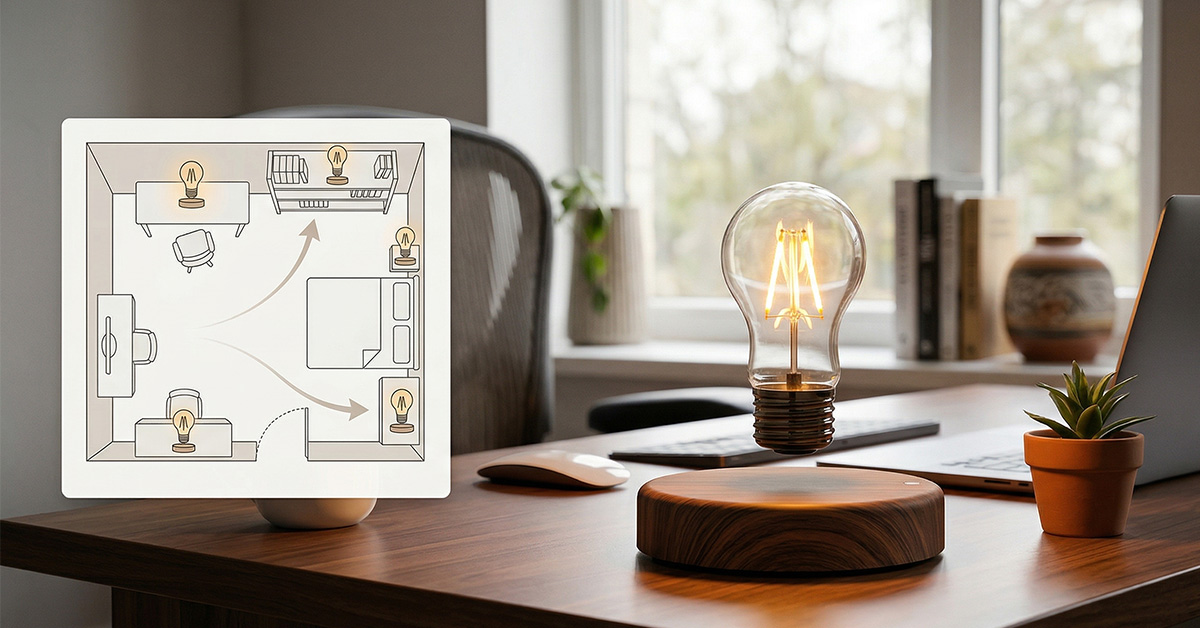FloatLight Fits Any Room or Office Decor