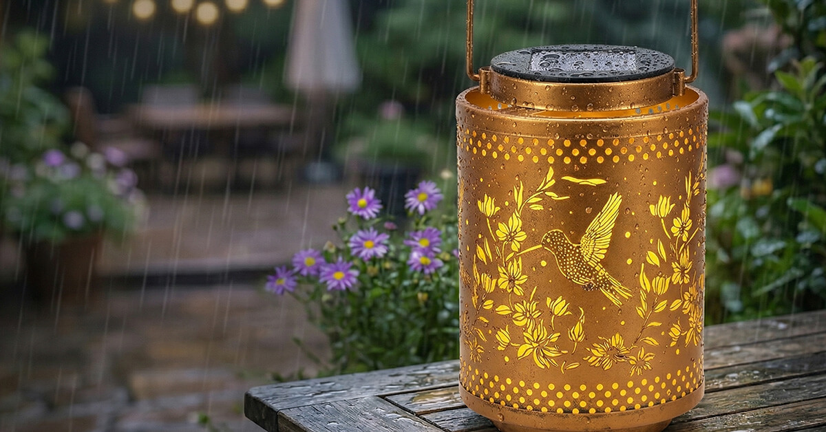 IP65 Waterproof Rating Handles Rain Effortlessly