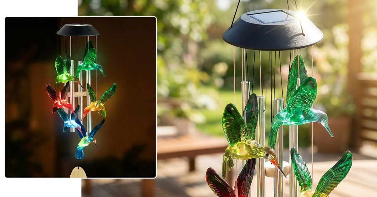 Charges Automatically In Sunlight, Glows All Night