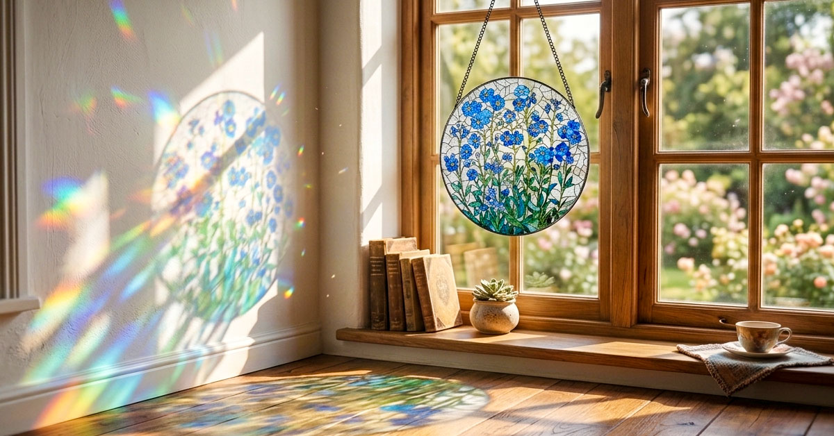 Transforms Sunlight Into A Dazzling Rainbow Display