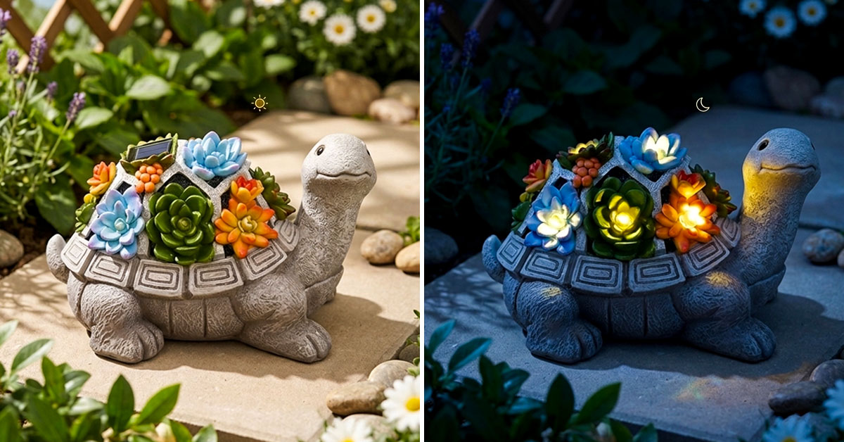 Lights Up Automatically At Dusk Every Night