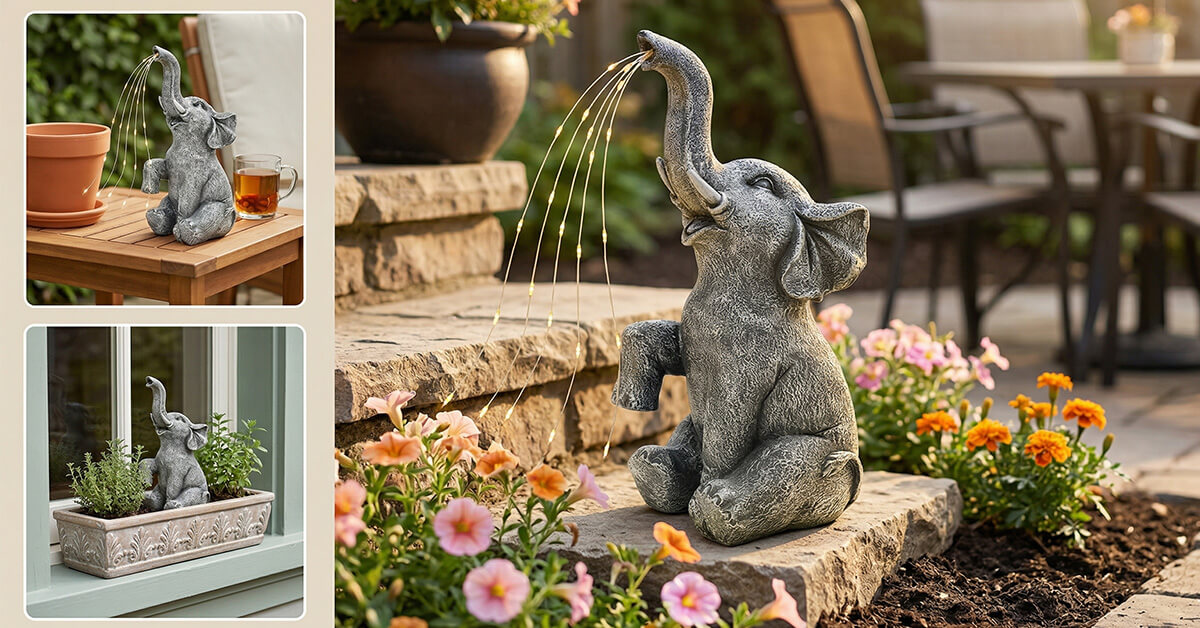 Fits Gardens, Patios, Yards, And Windowsills Effortlessly