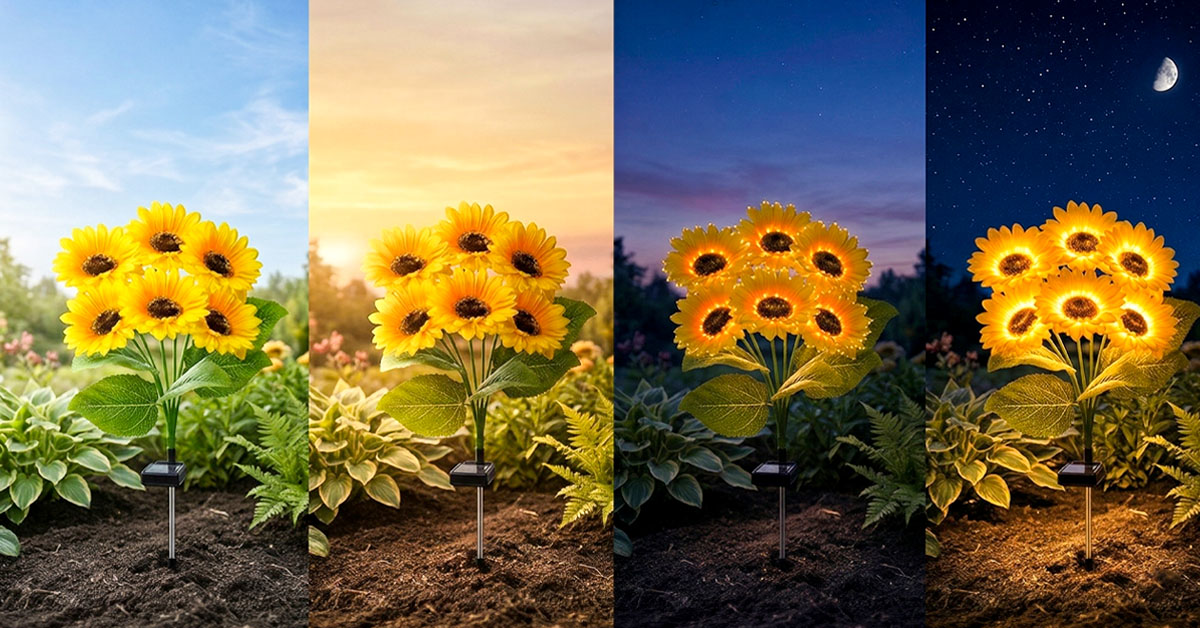 Automatically Turns On At Dusk, Off At Dawn