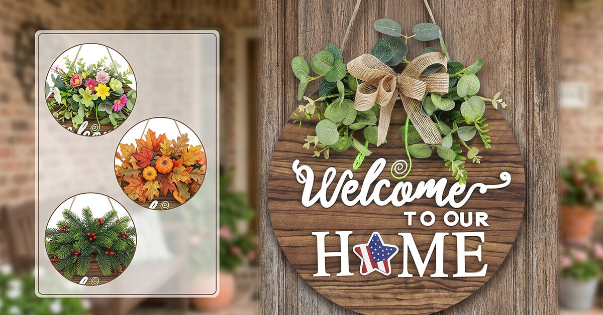 Switches Seasonally for Year-Round Curb Appeal