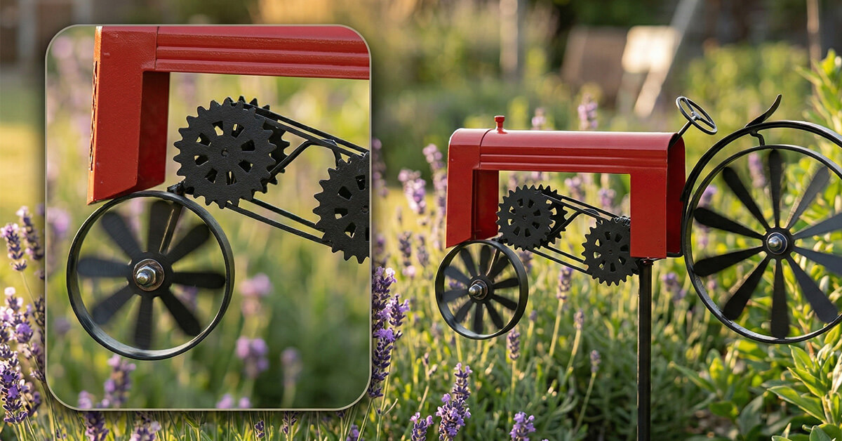 Dual Petal Wheels Turn In Steady, Satisfying Rhythm